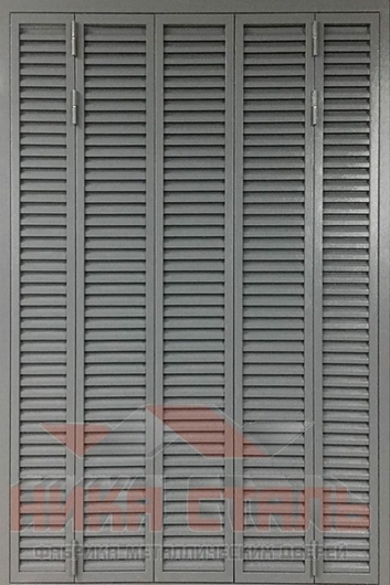 Решетки жалюзийные стальные