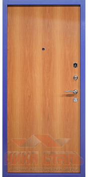 Теплая дверь в квартиру со скрытыми петлями