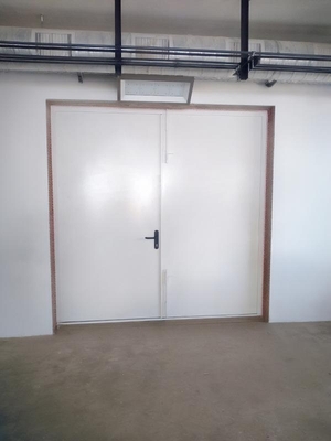 Огнестойкие ворота, вид изнутри